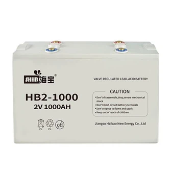 2V Deep Cycle AGM-batterij
